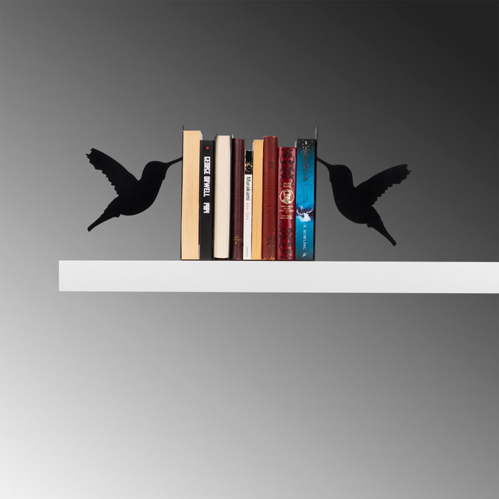 Aberto Design Sujetalibros de Metal Negro Aberto Design Sujetalibros de Metal Negro